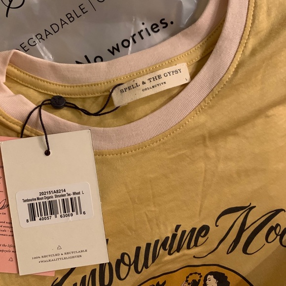 Spell & the Gypsy Tambourine Moon Tee L - Picture 10 of 11